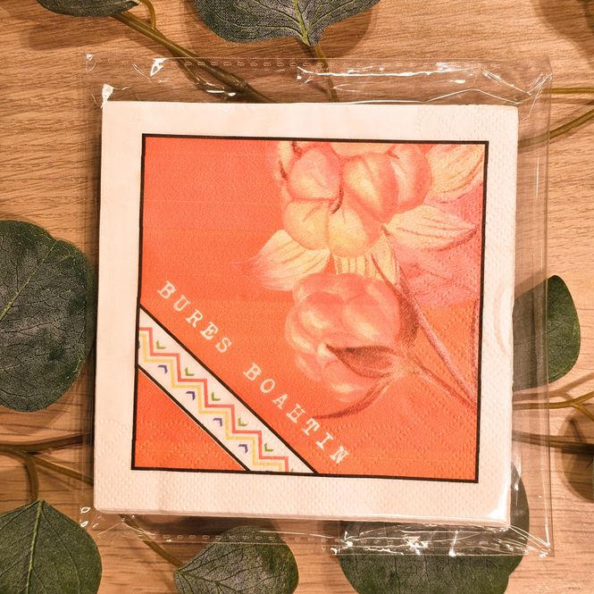 Huvudbild Servetter Hjortron 12x12 cm 10 st