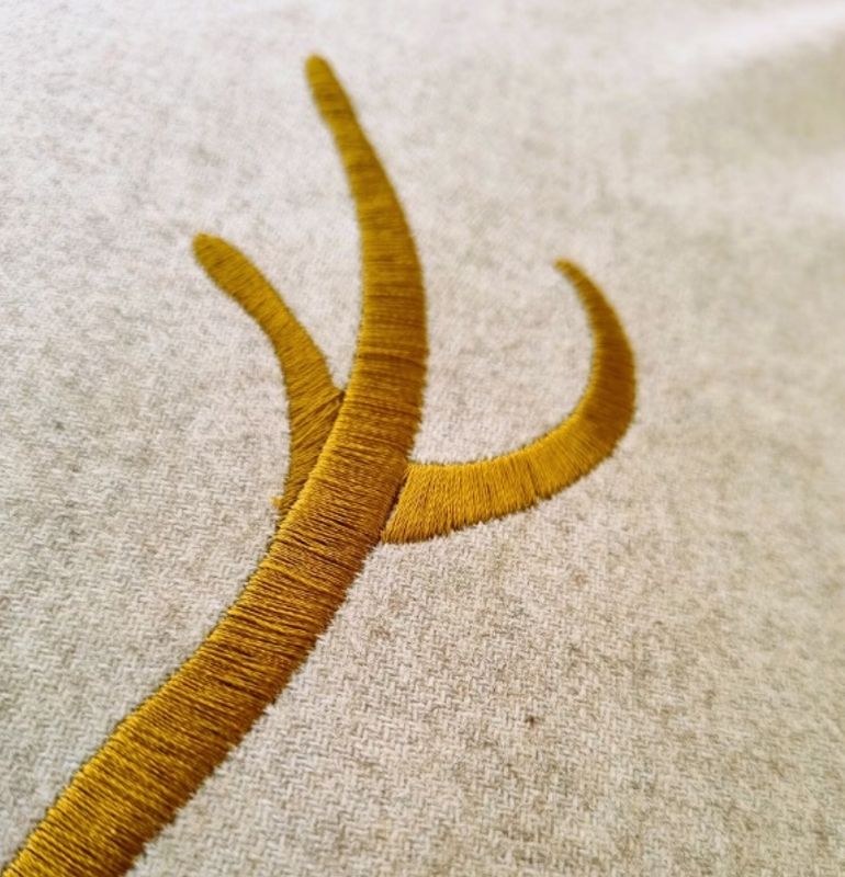 Renhorn kuddfodral 50x50 cm