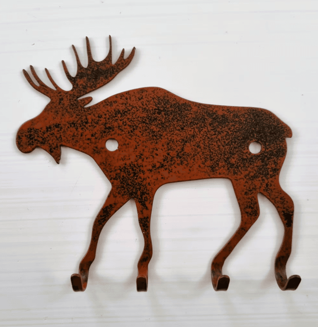 Huvudbild Älg Väggkrok B: 14 cm L: 13 cm