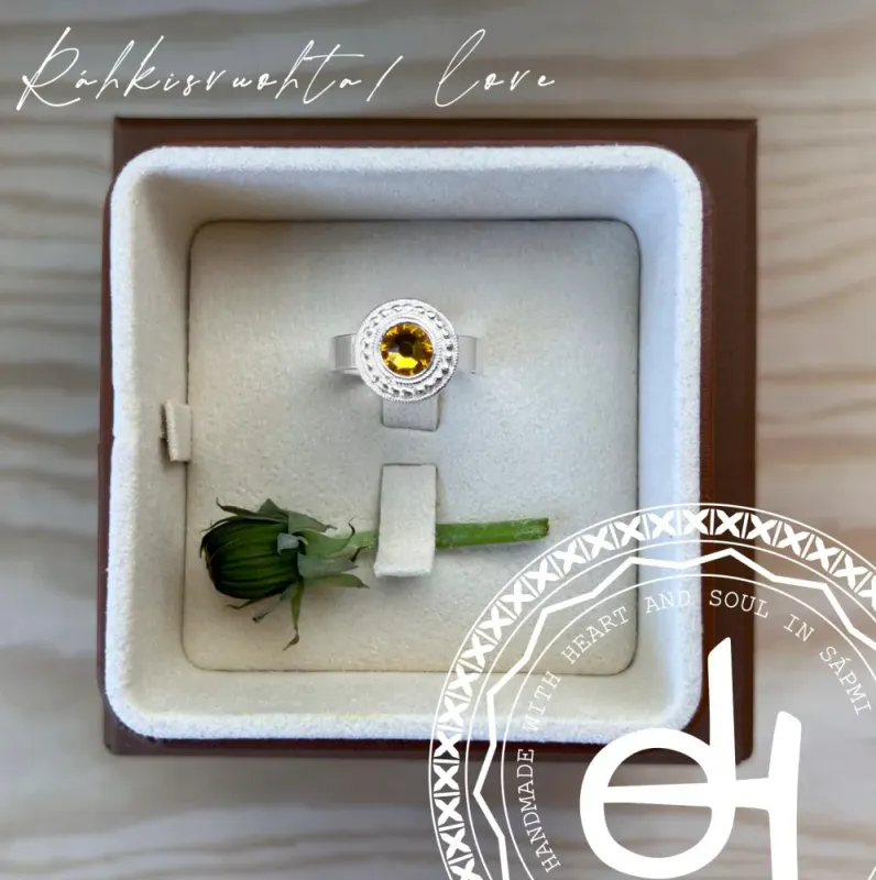 Ring Ráhkisvuohta/Love One size